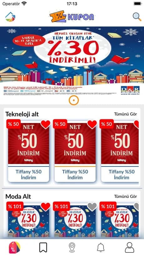 Kuponify ekran görüntüsü