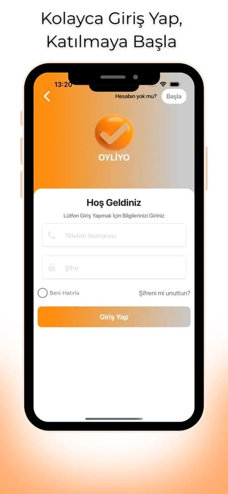 Oyliyo ekran görüntüsü