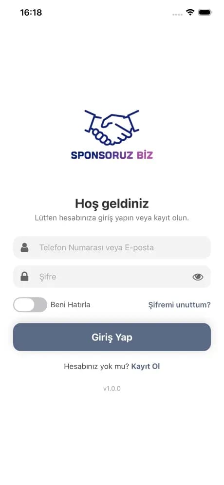 Sponsoruz Biz ekran görüntüsü