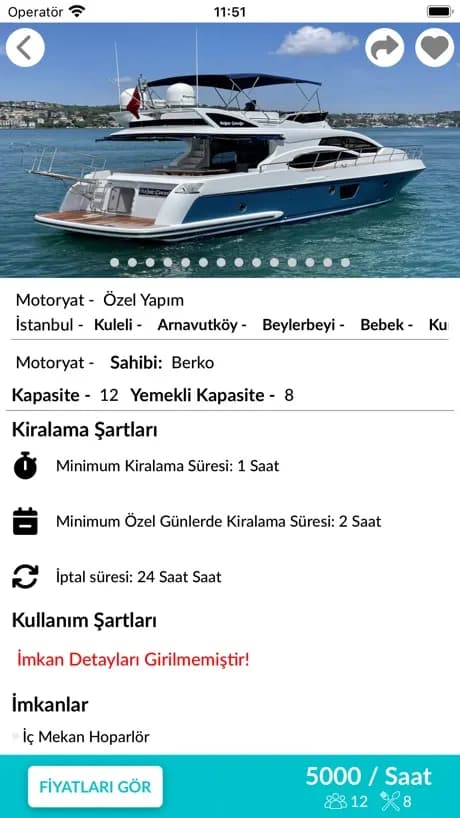 TeknePort ekran görüntüsü