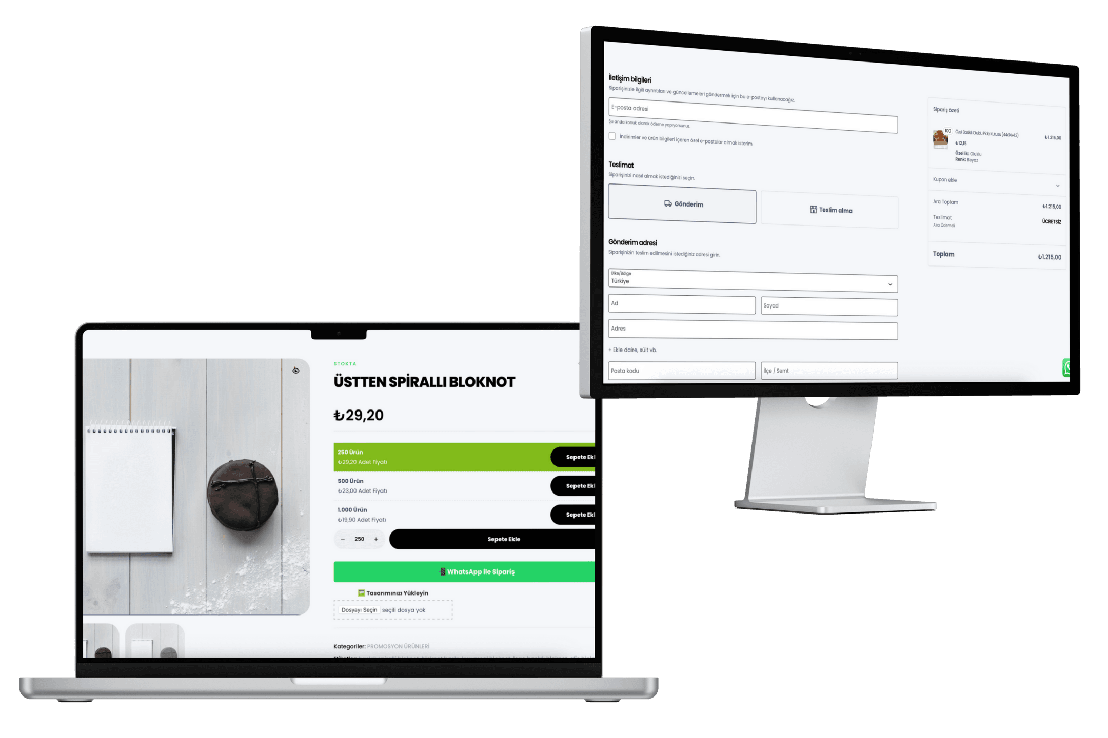 Vip Ambalaj – E-Ticaret Web