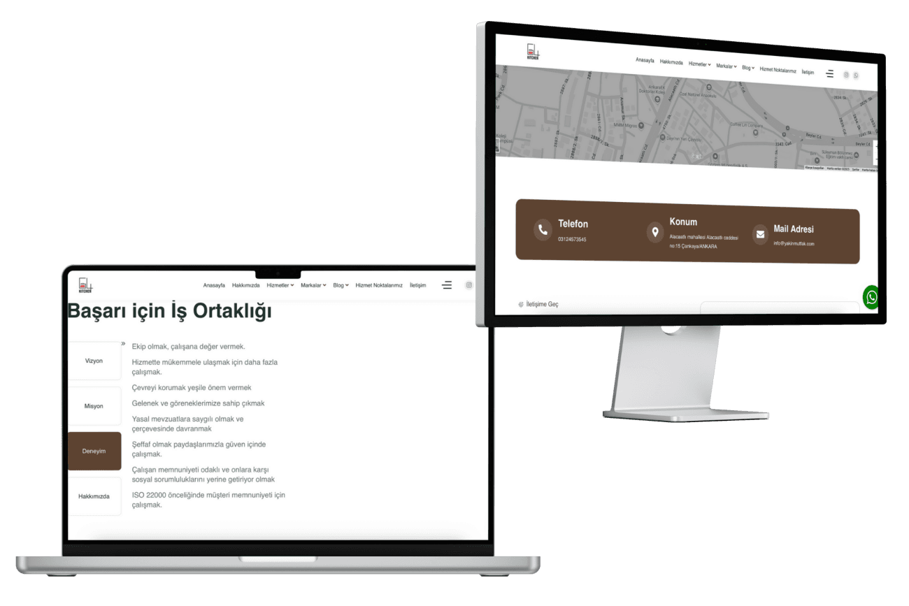 G4 Yakın Mutfak – Kurumsal Web ekran 3