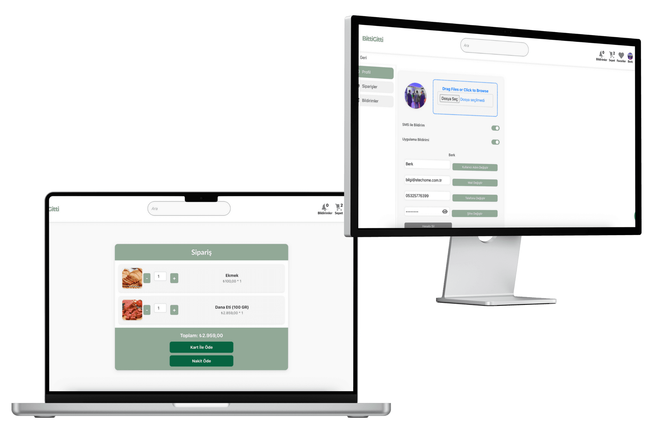 BittiGitti – Online Alışveriş Web