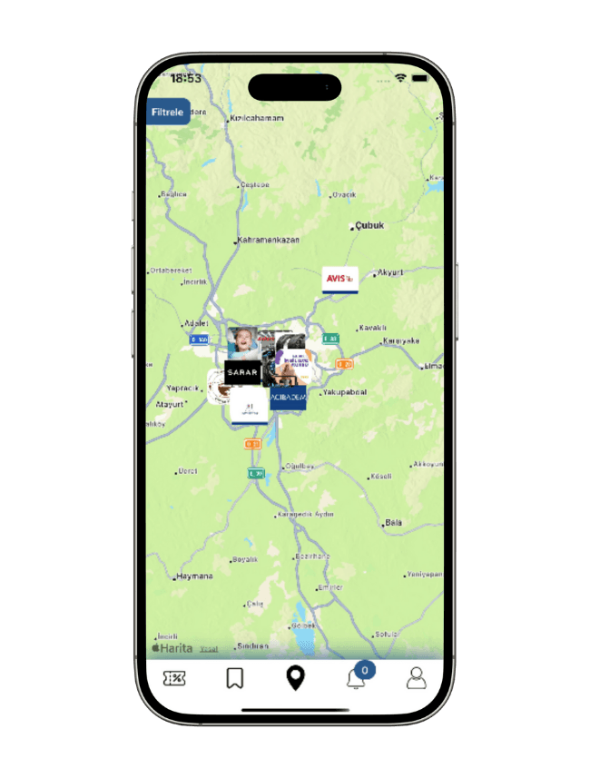 Kuponify Mobil Uygulama ekran 4