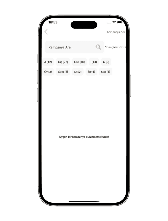 Kuponify Mobil Uygulama ekran 6