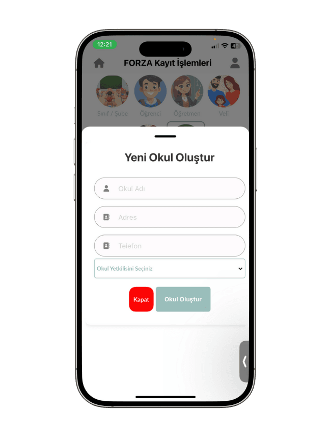 Eğitim – Okul Mobil Uygulaması ekran 9