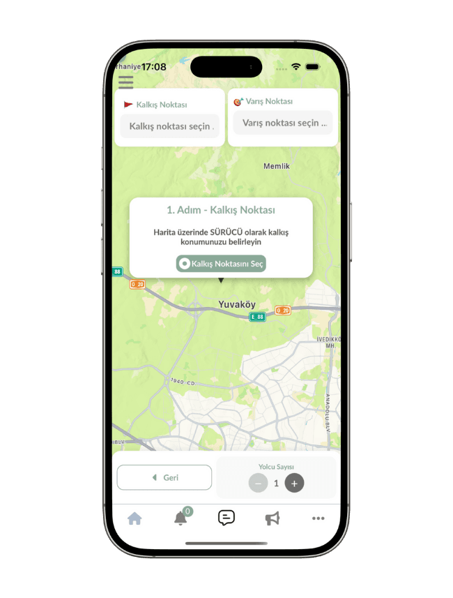 Otostop Mobile Uygulama