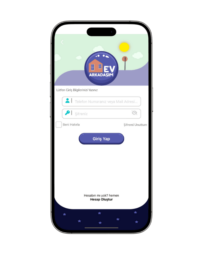 Ev Arkadaşım Mobile App ekran 7