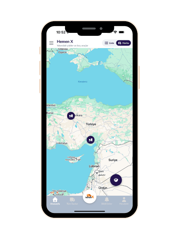 Hemen X – Nakliye Platformu ekran 4