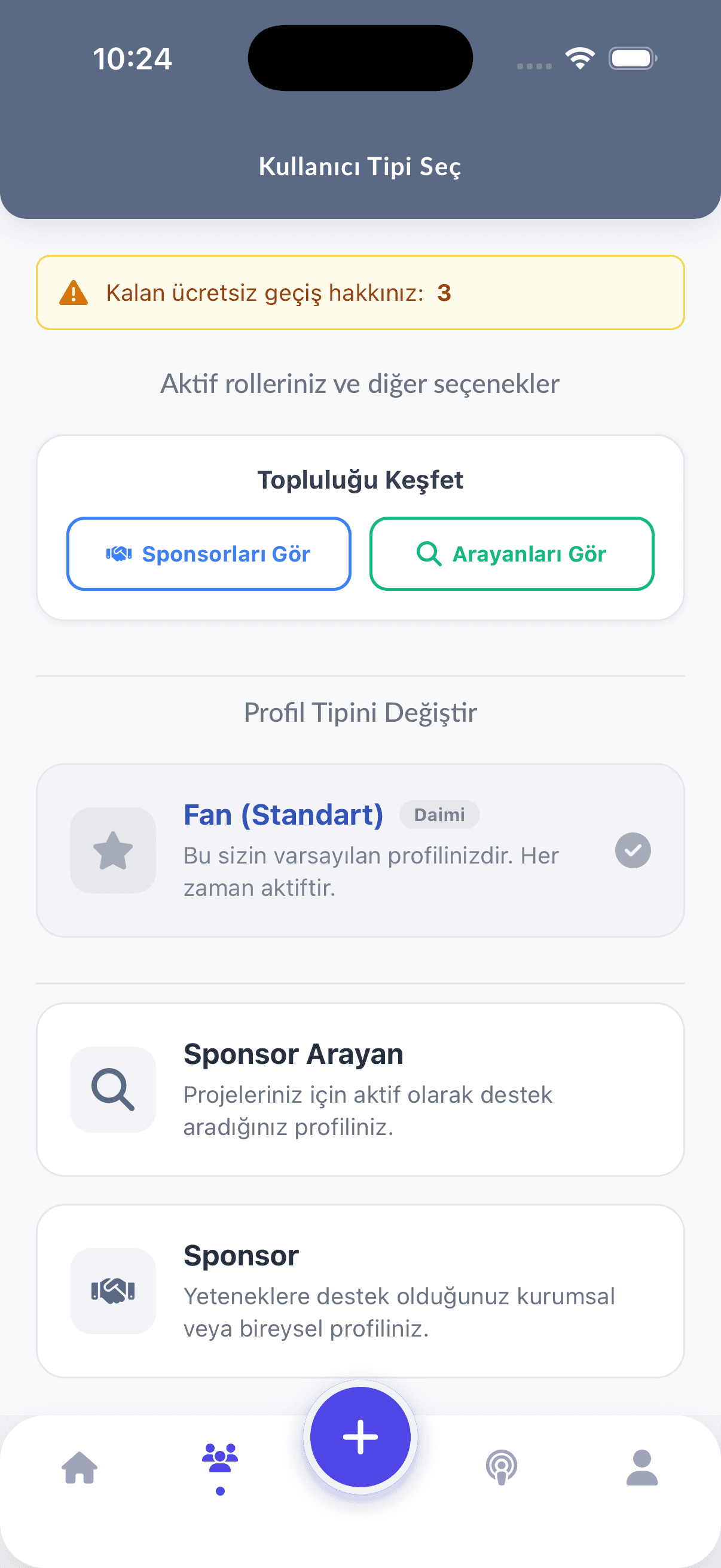 Sponsoruz Biz: Yeni Nesil Sponsorluk ve İşbirliği Platformu ekran 5