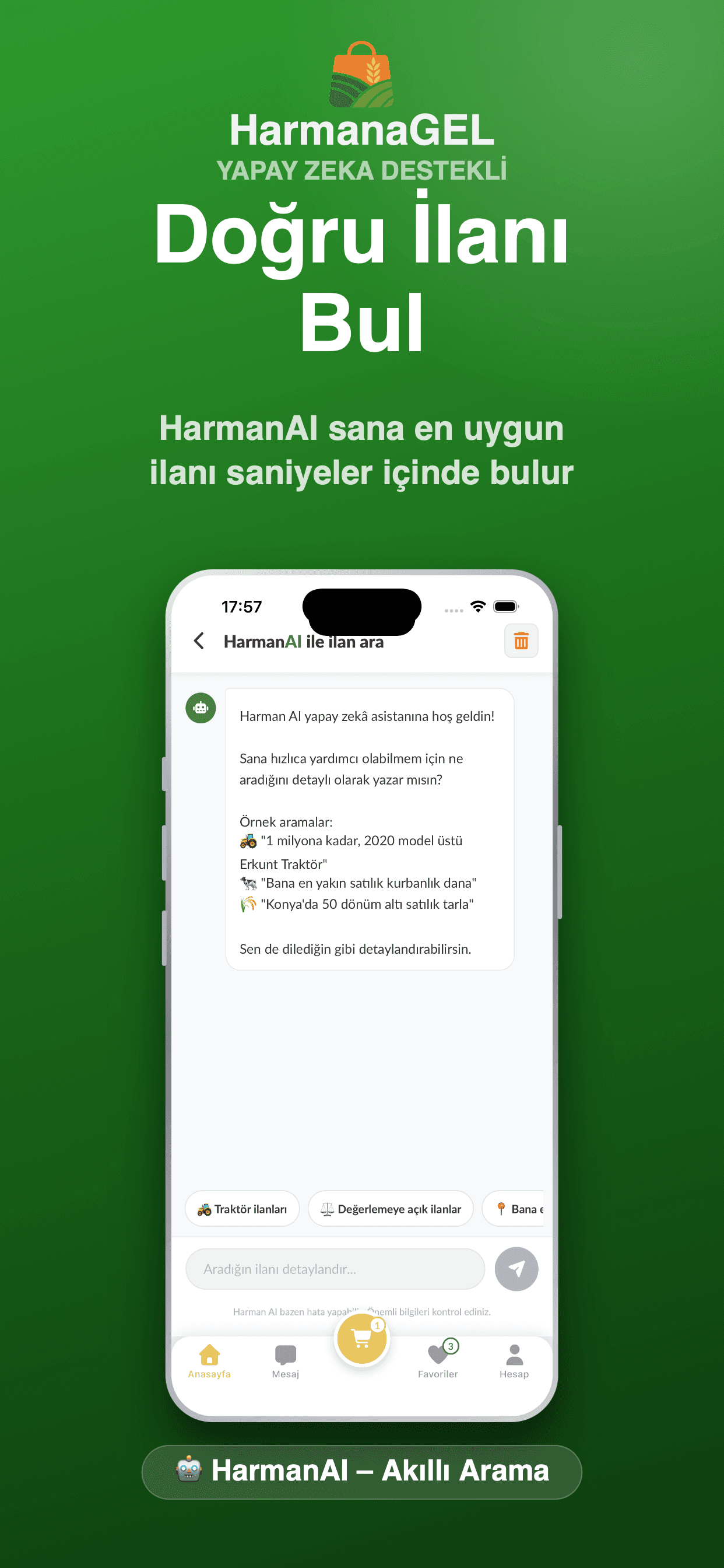 HarmanaGel – Mezat ve Alışveriş Platformu ekran 11