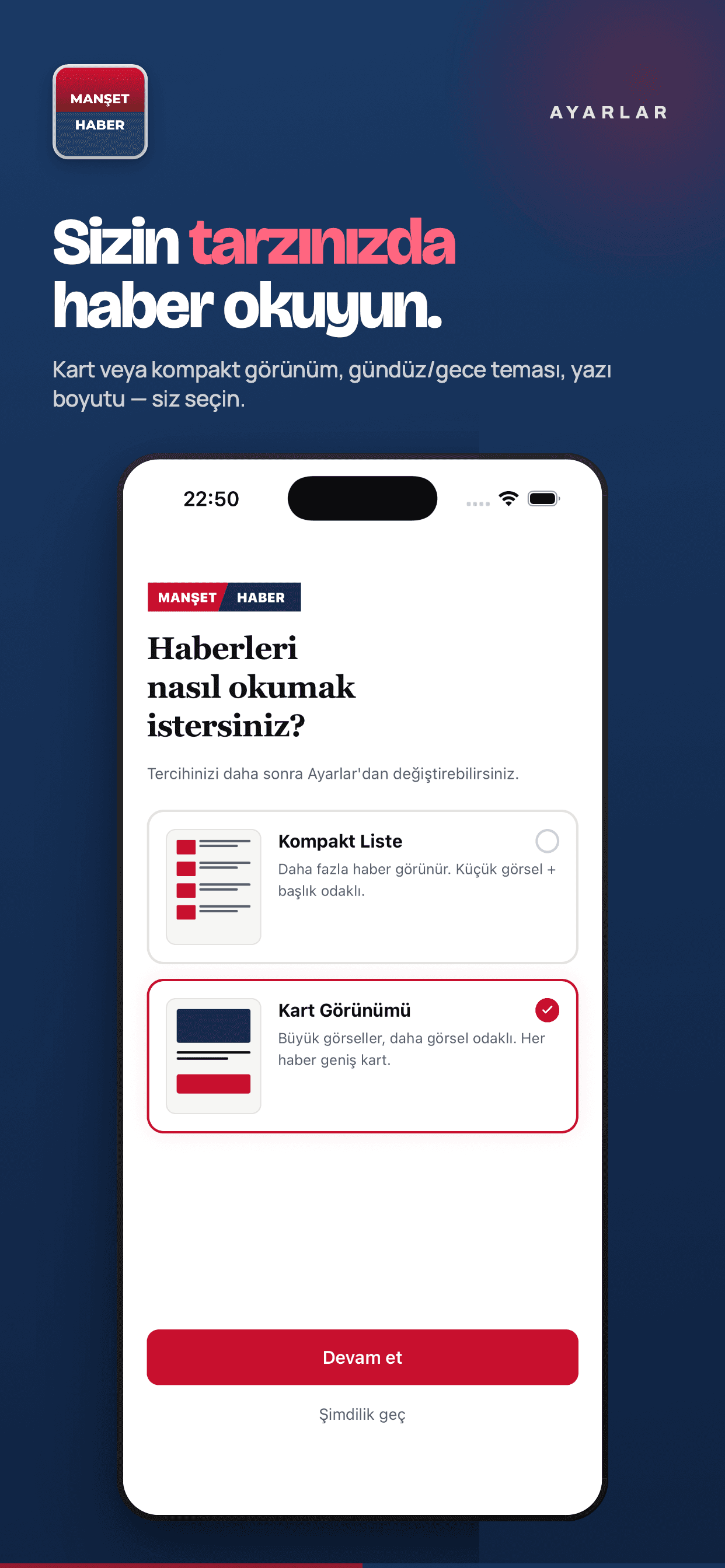 Manşet Haber – Haber Uygulaması ekran 6