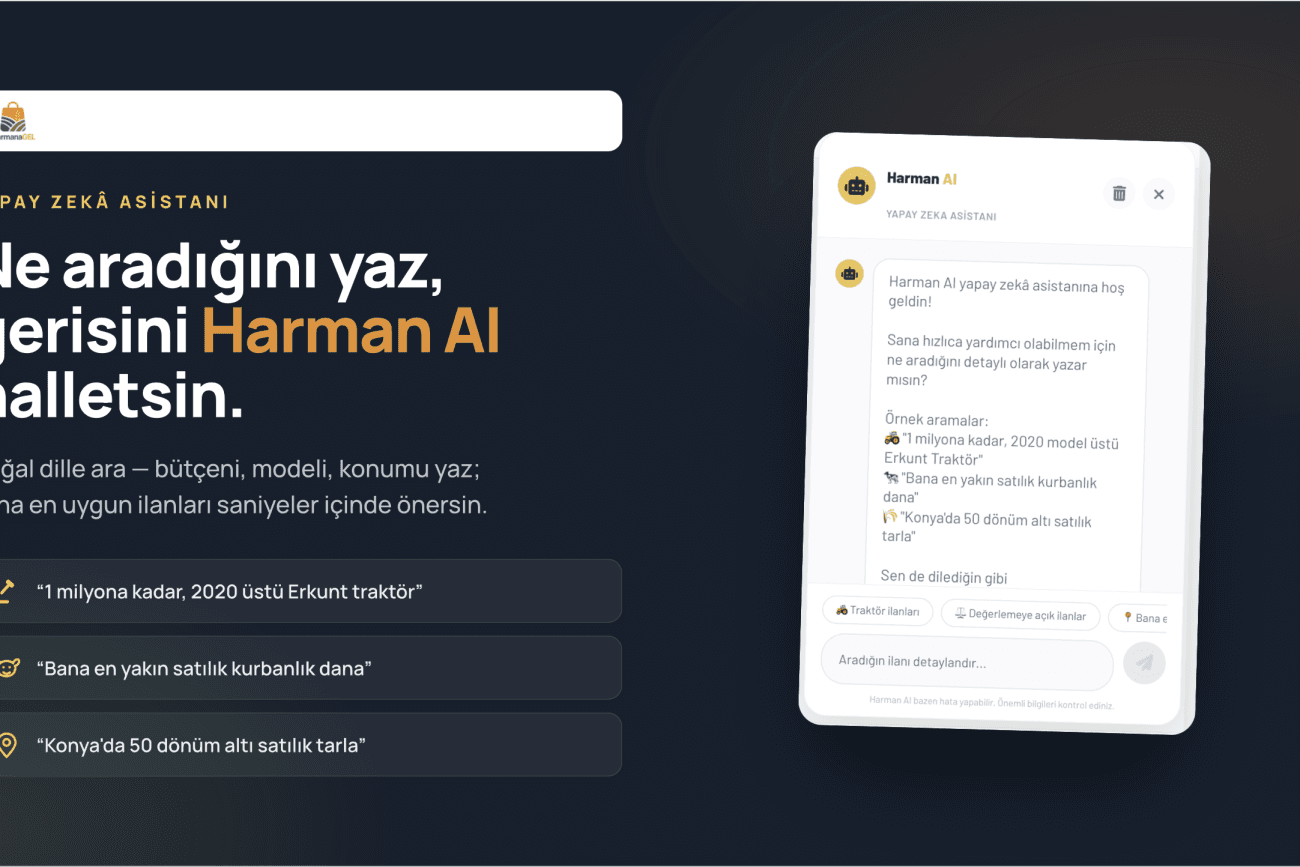 HarmanaGel – Web Sitesi Geliştirme Projesi ekran 4