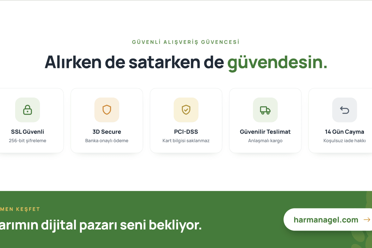 HarmanaGel – Web Sitesi Geliştirme Projesi ekran 6