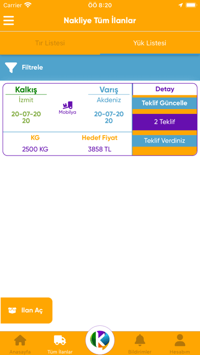 KARveGO ekran 2