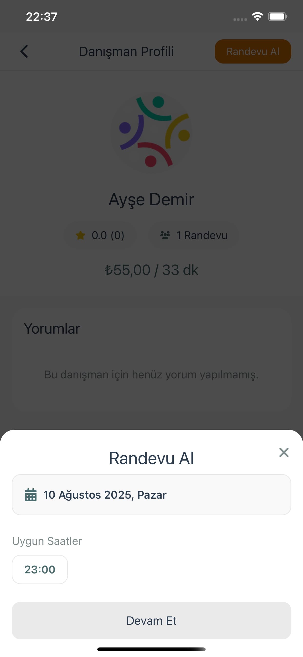 Danışmana Sor