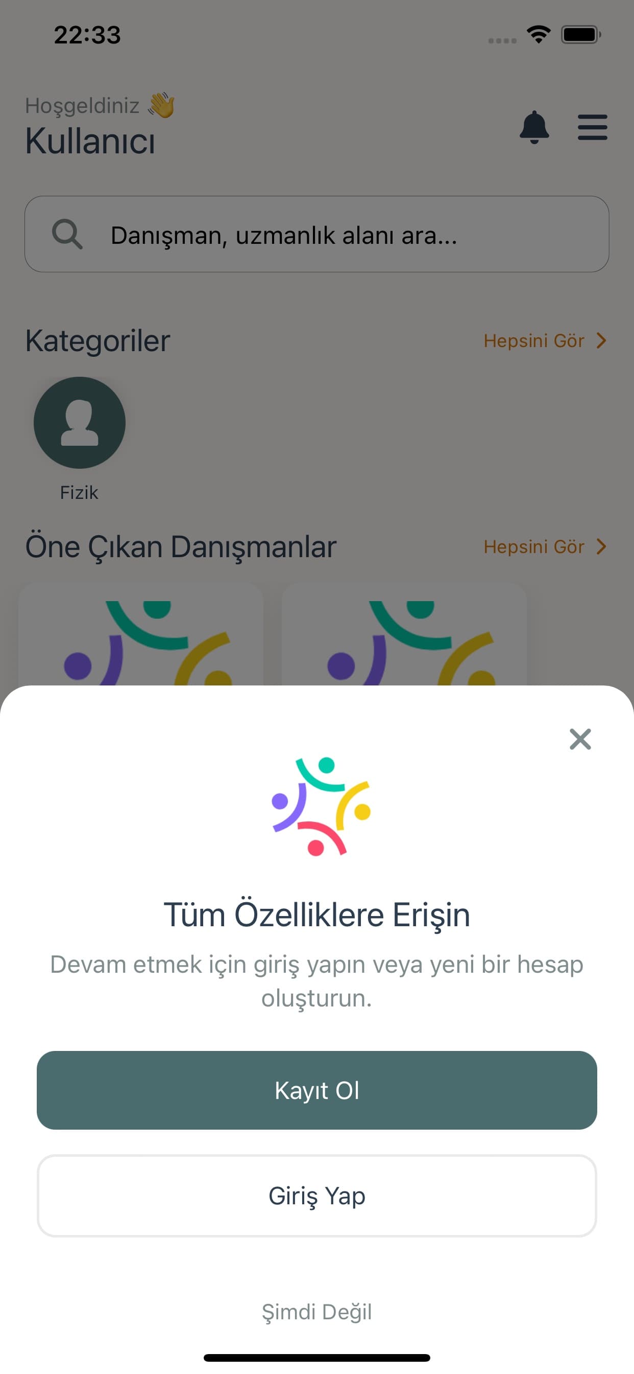 Danışmana Sor ekran 4