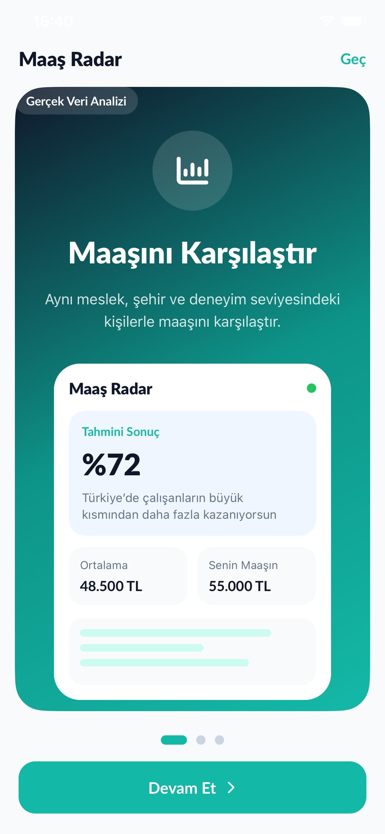 Maaş Radar – İş İlanı ve Maaş Platformu ekran 4