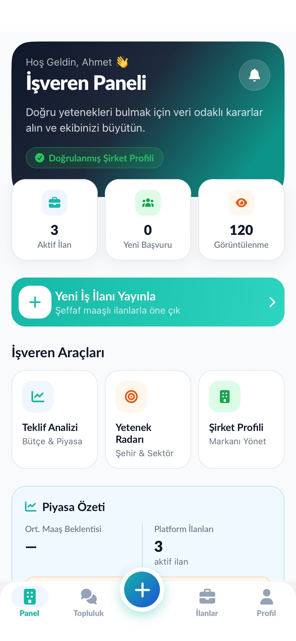 Maaş Radar – İş İlanı ve Maaş Platformu ekran 7