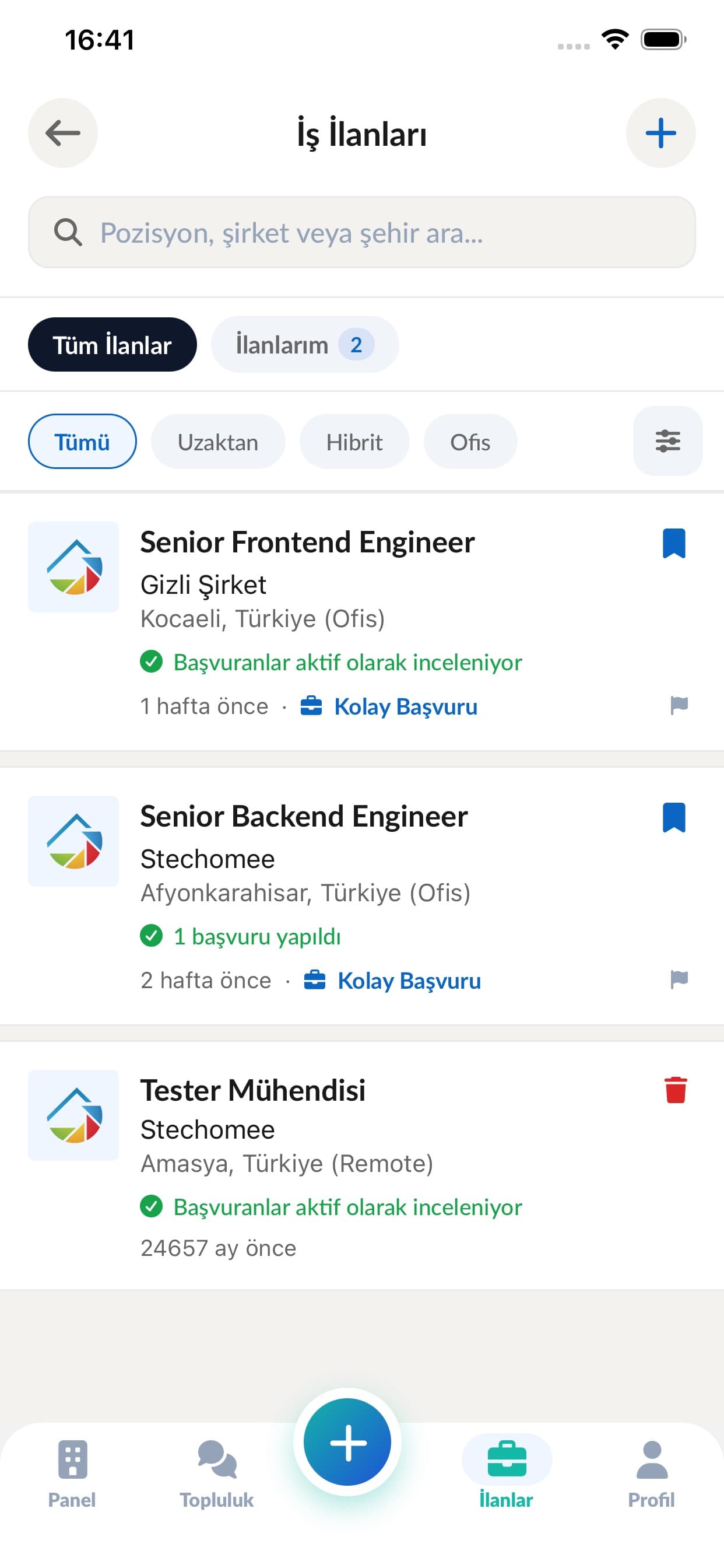Maaş Radar – İş İlanı ve Maaş Platformu ekran 8