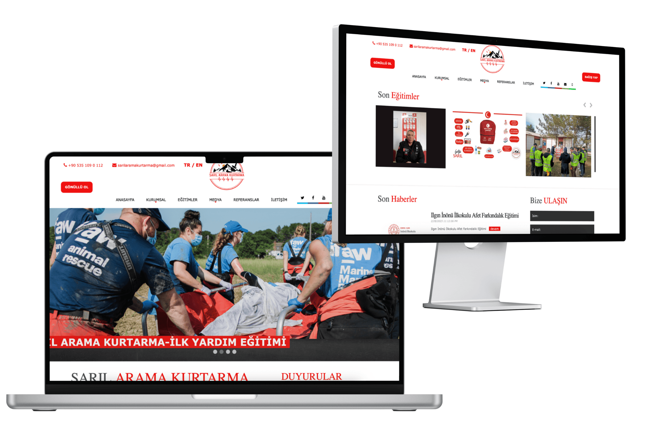 Sponsoruz Biz – Web Sitesi Geliştirme