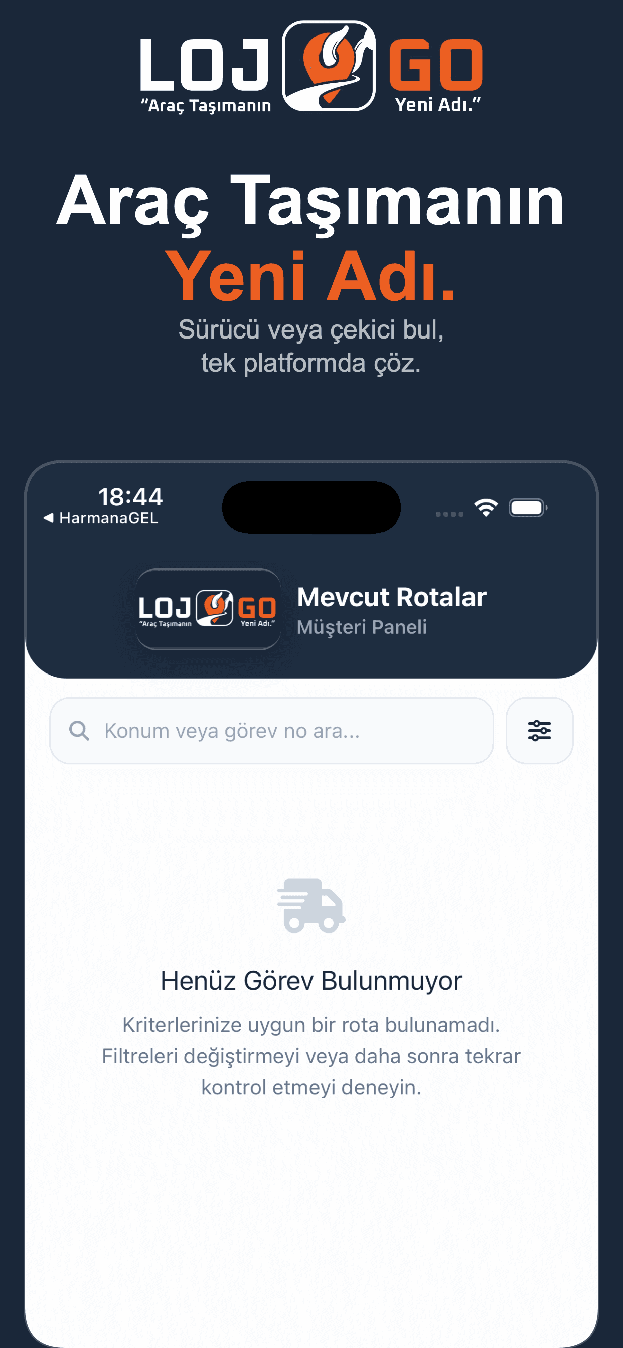 Lojgo – Lojistik APP
