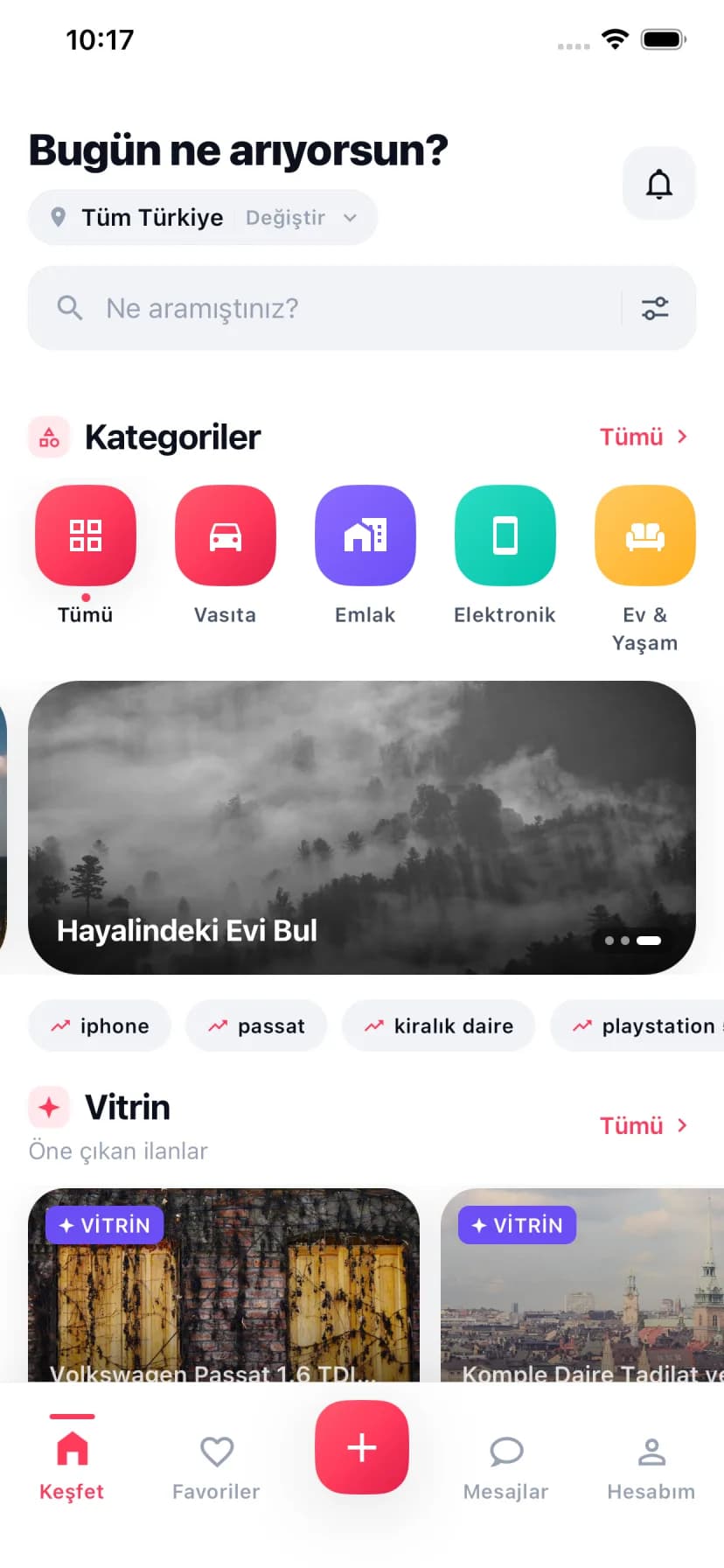TrendGo Pazar – İkinci El İlan ve Pazaryeri Uygulaması